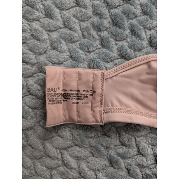 NEW Bali Minimizer Bra 42DDD Underwire Beige Unlined - Picture 8 of 9